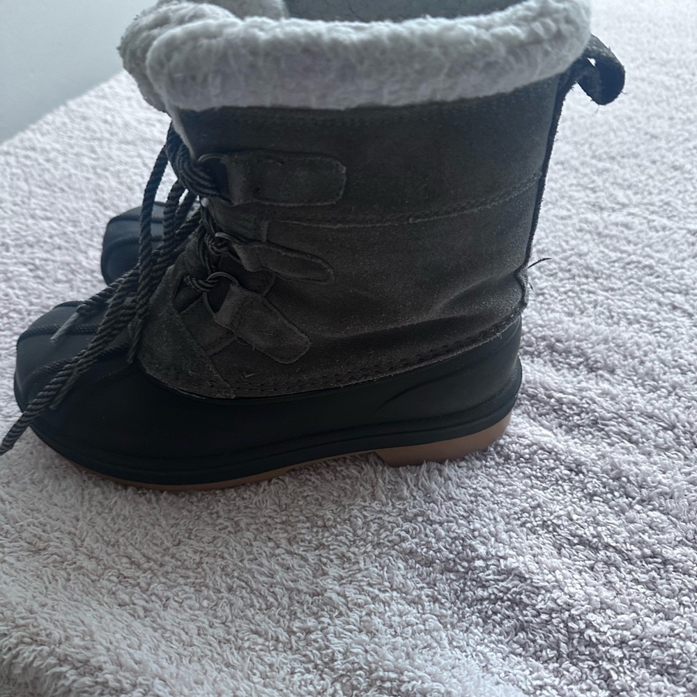 Cat & Jack Gray Snow Boots for Kids - Picture 3 of 7
